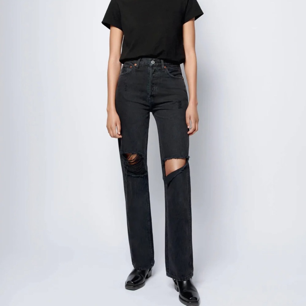RE/DONE High Rise Loose Jeans - Picture 2 of 10
